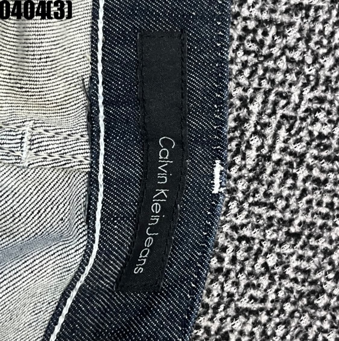 캘빈클라인 생지 데님 팬츠 상품이미지2