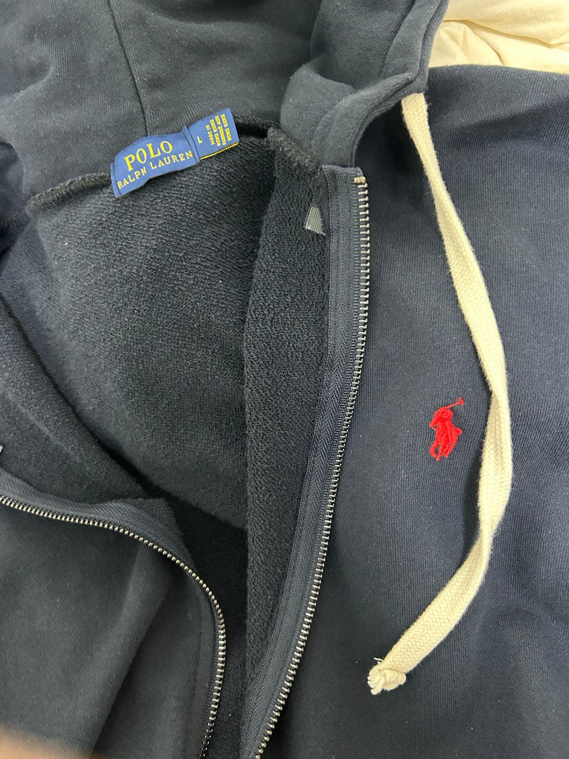 폴로 후드집업 L 상품이미지2