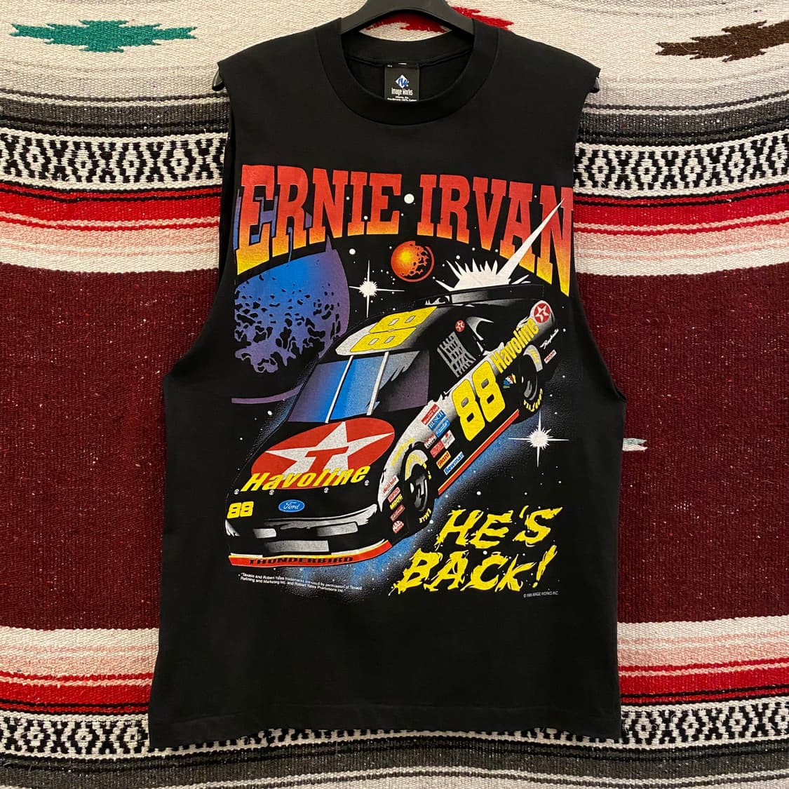 90s Made in usa 나스카레이싱 민소매 나시티 상품이미지5