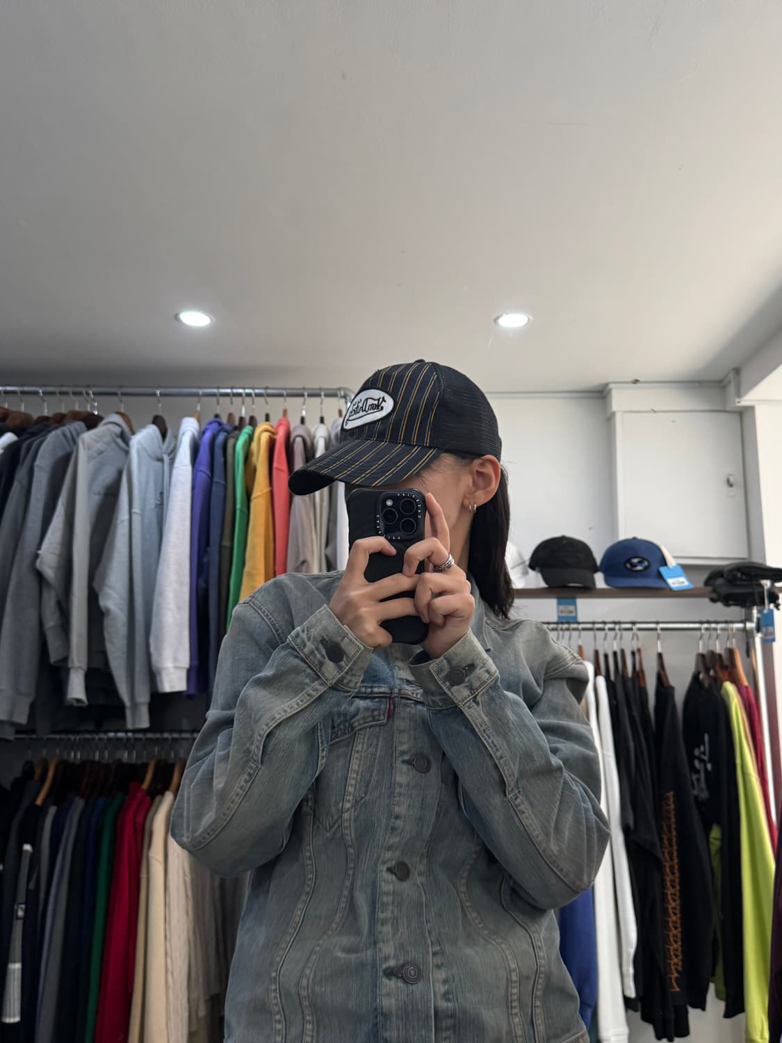 본더치 스트라이프패턴 트러커캡 상품이미지10