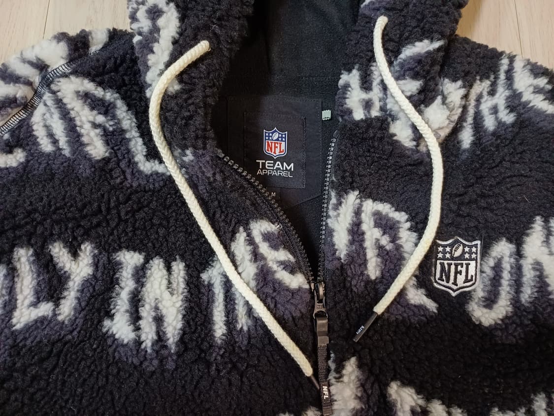 NFL후드 뽀글이 집업 자켓  상품이미지2