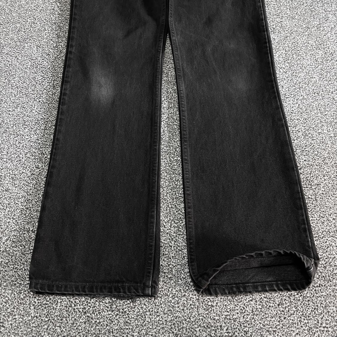90s 빈티지 리바이스 517 블랙 허리40cm 상품이미지4