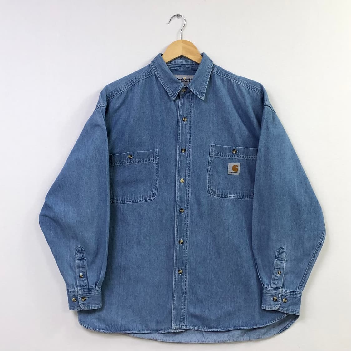 XL 칼하트 데님 셔츠 상품이미지2