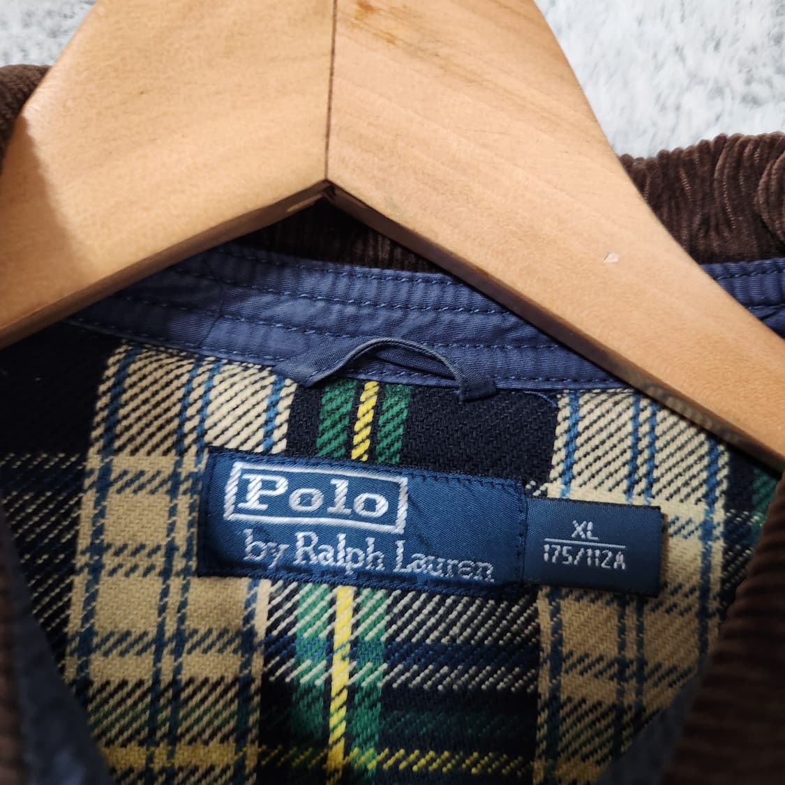 [XL] 폴로 랄프로렌 빈티지 블루종 패딩 자켓 H430 상품이미지4