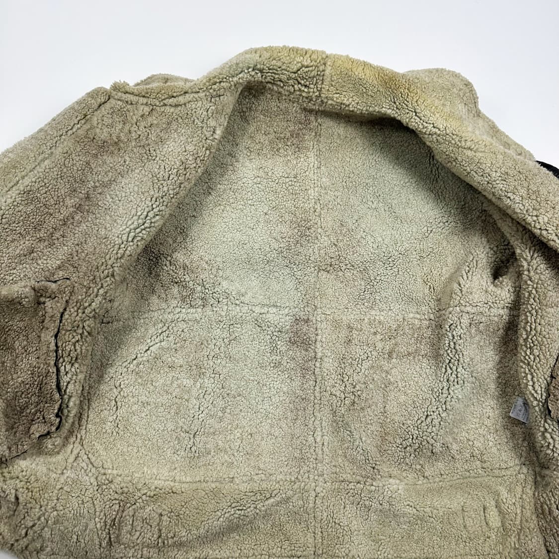 오리지널 미군 TYPE B-3 양가죽 무스탕 2XL 상품이미지9