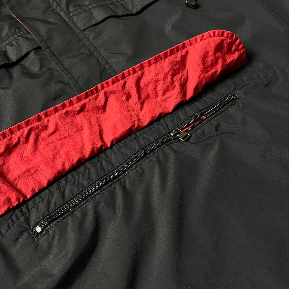 NIKE 00s 나이키 빈티지 블랙 하프집업 윈드브레이커 A00542 상품이미지4