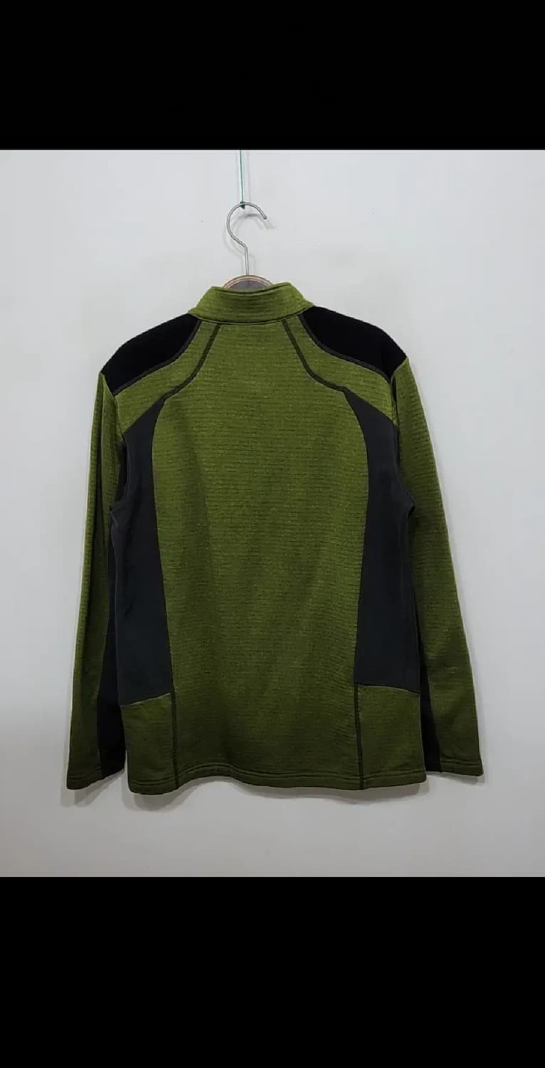 (L) 아이더 반집업 티셔츠 배색 아웃도어 등산복 긴팔티  상품이미지6