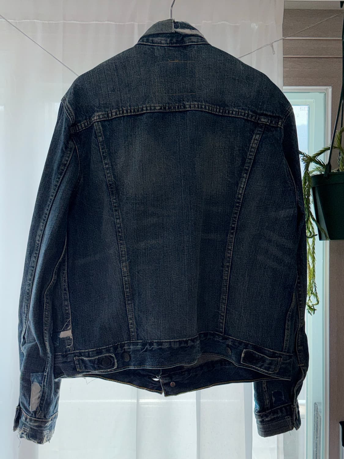 리바이스 빈티지 데미지 워싱 트러커 상품이미지2