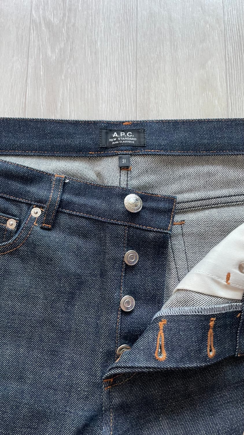 A.P.C 아페세 뉴스탠다드 31 생지 스트레이트핏 상품이미지2