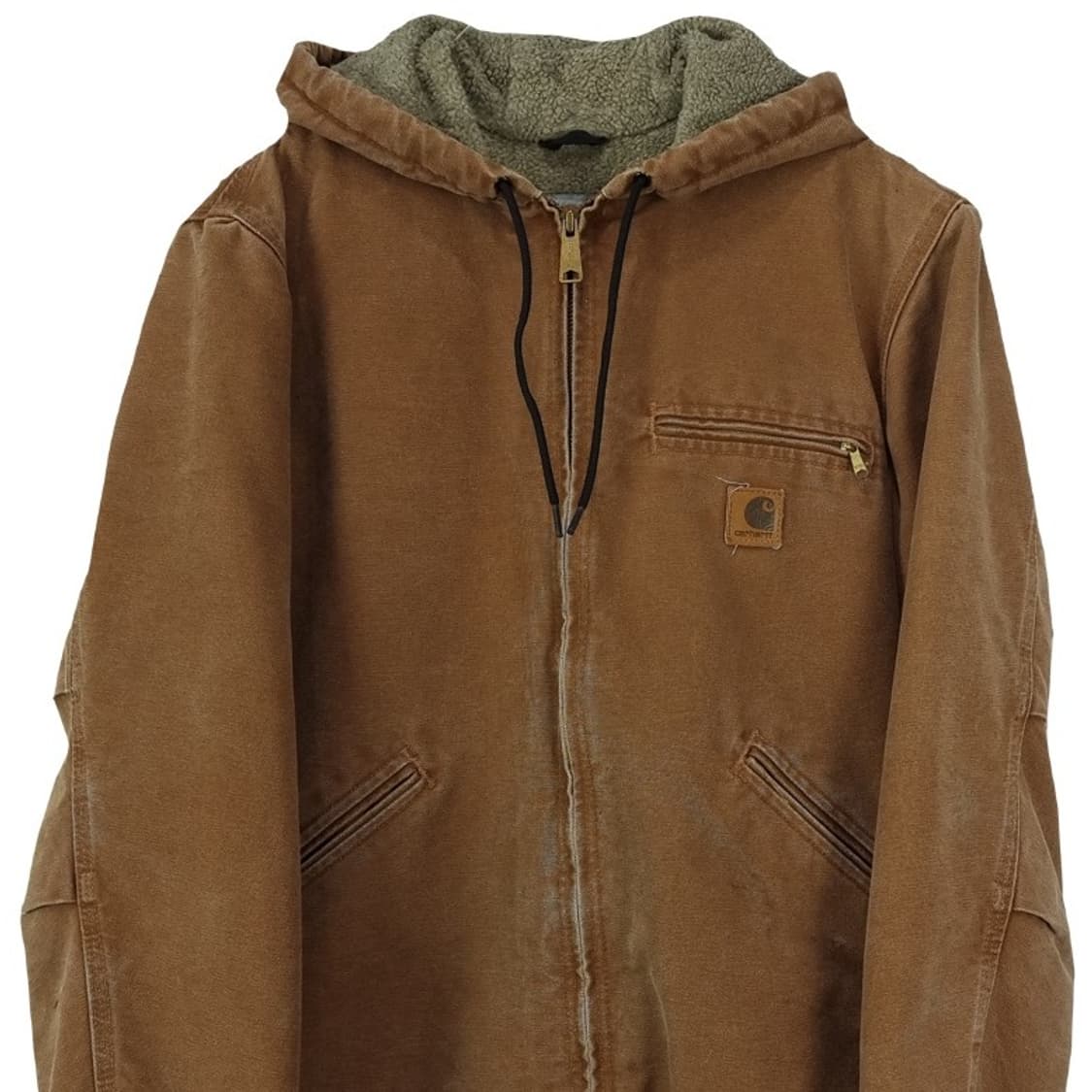 [칼하트] USA OG J141 덕캔버스 후드 워크 자켓 P01446 상품이미지4