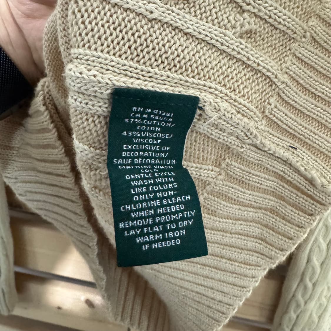 폴로 니트집업 상품이미지4