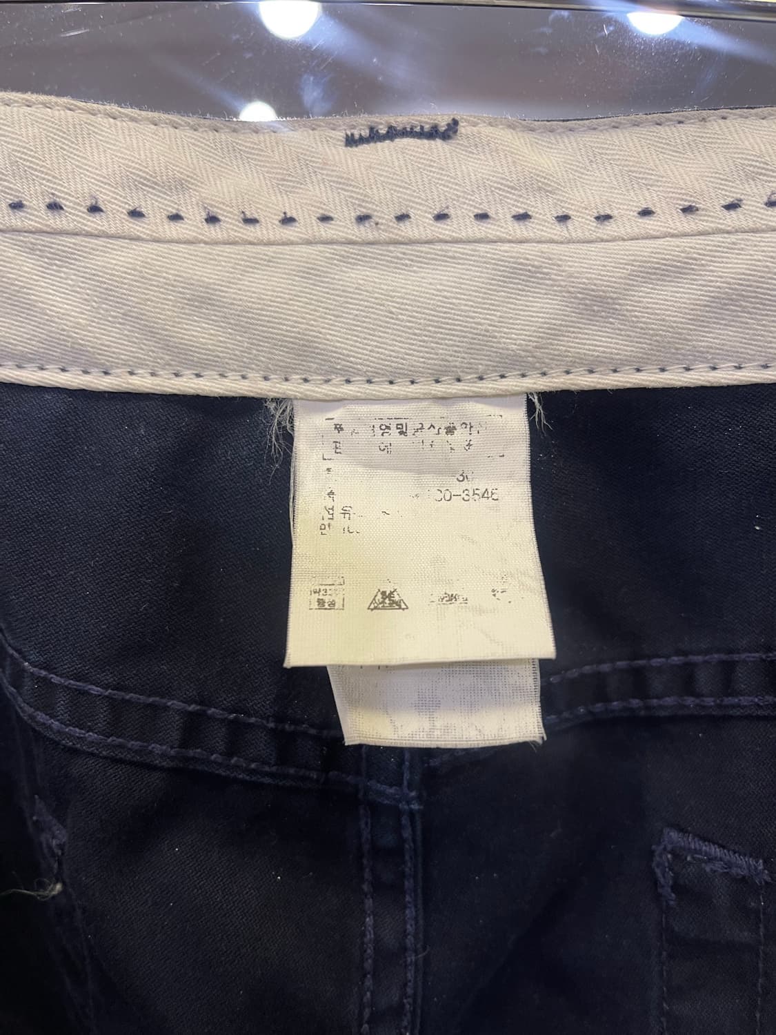 폴로 두산 네이비 치노 팬츠 상품이미지5