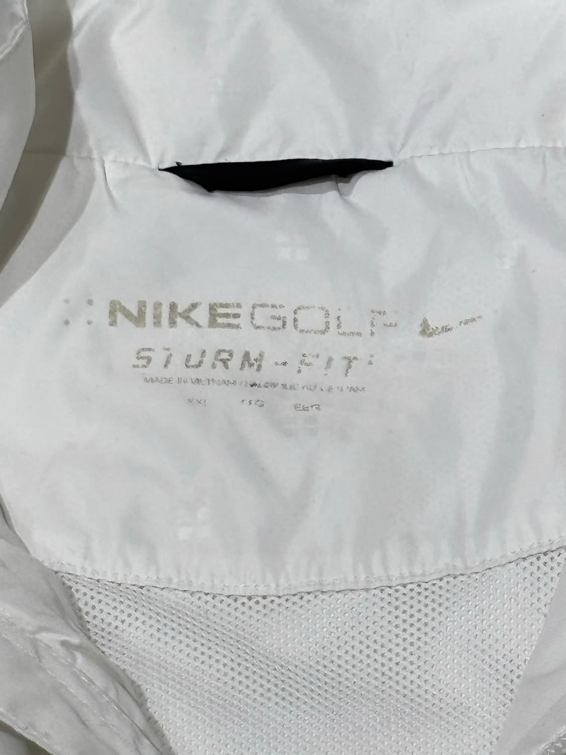 나이키 골프 화이트 투웨이 바람막이 상품이미지9