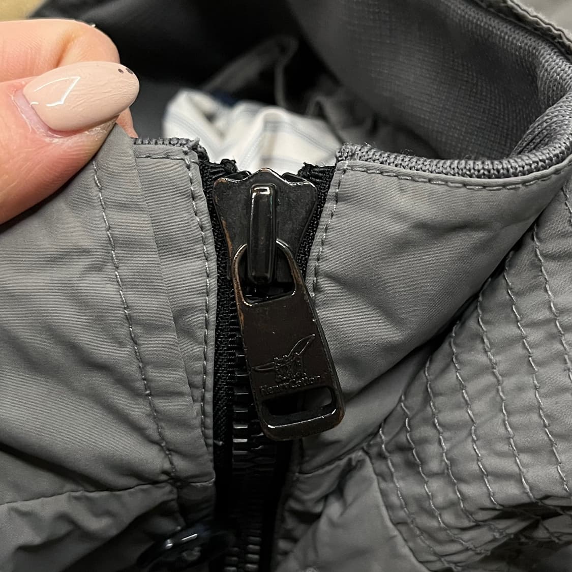 [정품/100] 헨리코튼 그레이 피싱 재킷 b17 상품이미지5