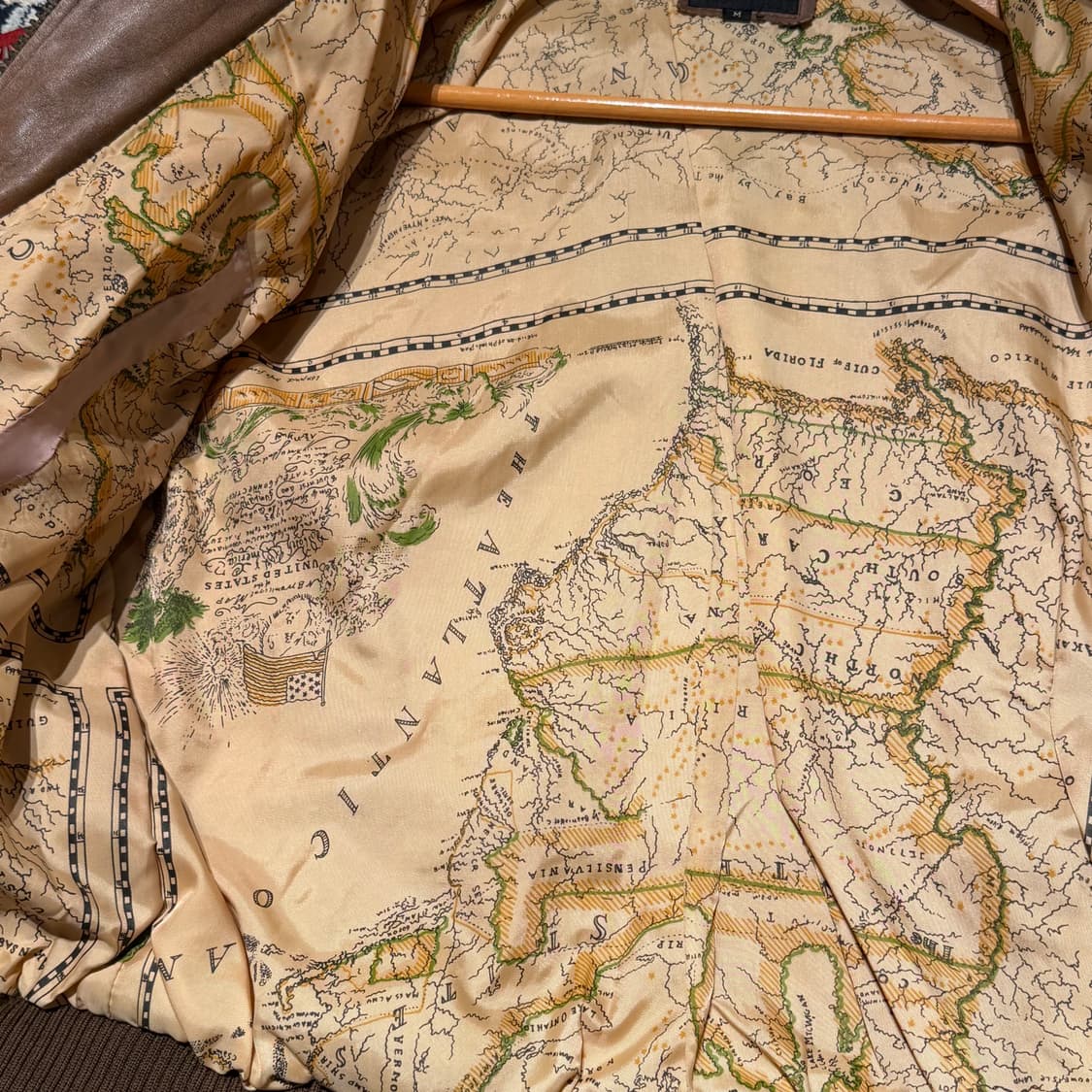 AVIREX 90s 아비렉스 타입 G-1 소가죽 자켓 M 105 상품이미지6