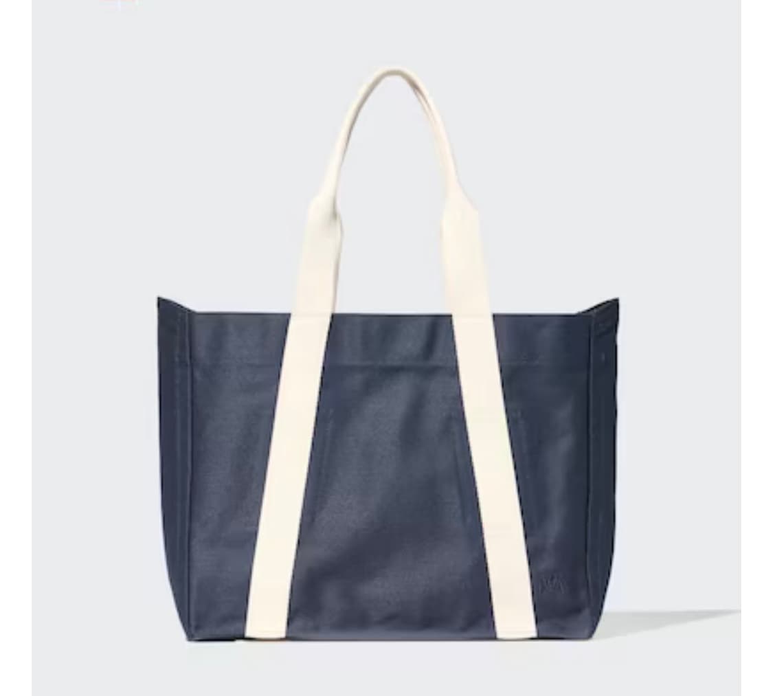 유니클로 JW앤더슨 캔버스 토트백 68 블루 상품이미지1