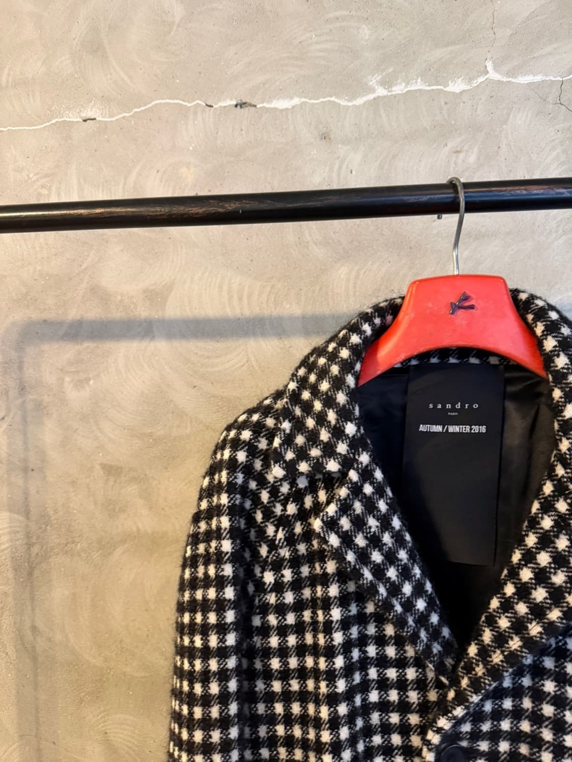 산드로 트위드 코트 100 상품이미지2