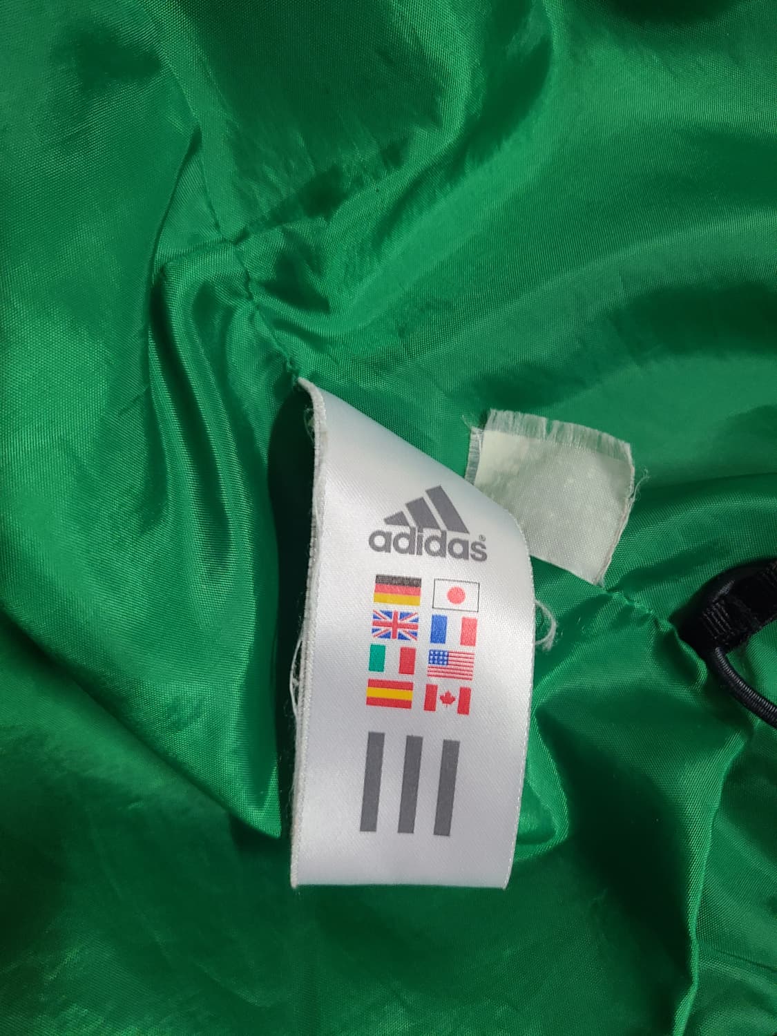 아디다스 그린/회색 후드 바람막이(105) 상품이미지5