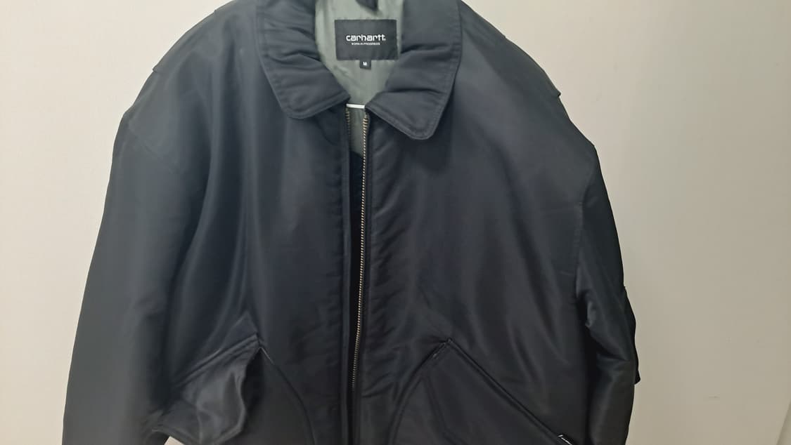 CAHARTT WIP OLTEN BOMBER (BLACK) 올텐 봄버 상품이미지2