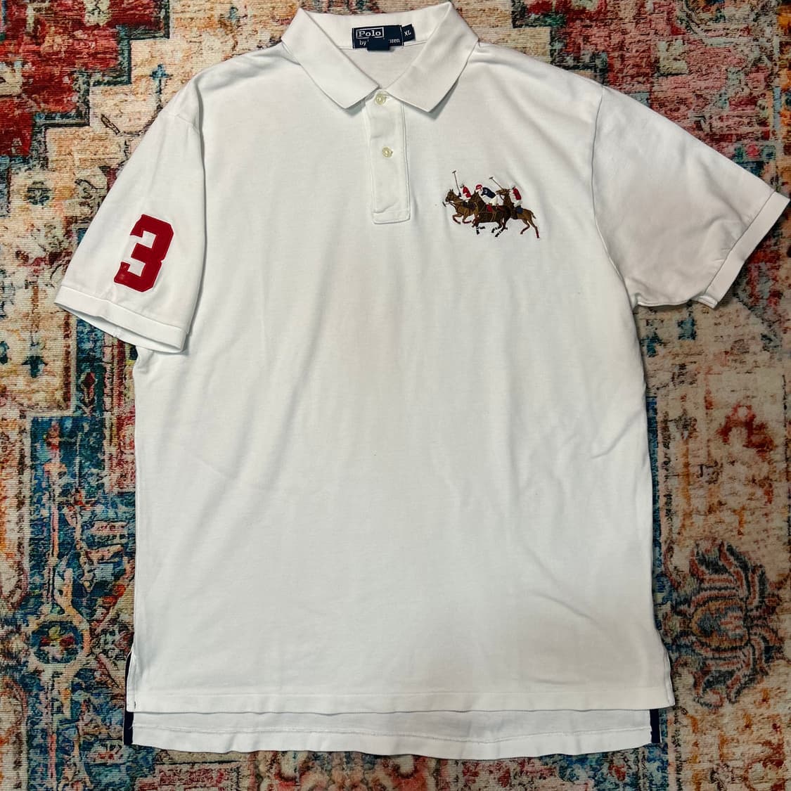 [XL] 폴로 랄프로렌 빅포니 카라 반팔 상품이미지1