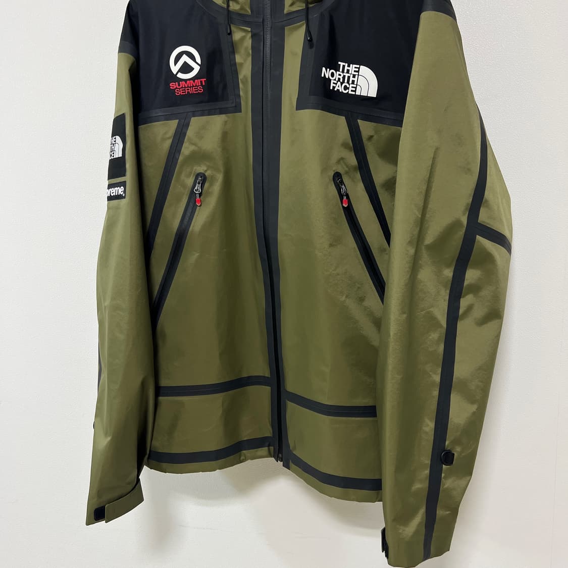 슈프림 노스페이스 21SS 서밋 시리즈 아우터 테이프심 자켓 올리브 상품이미지5