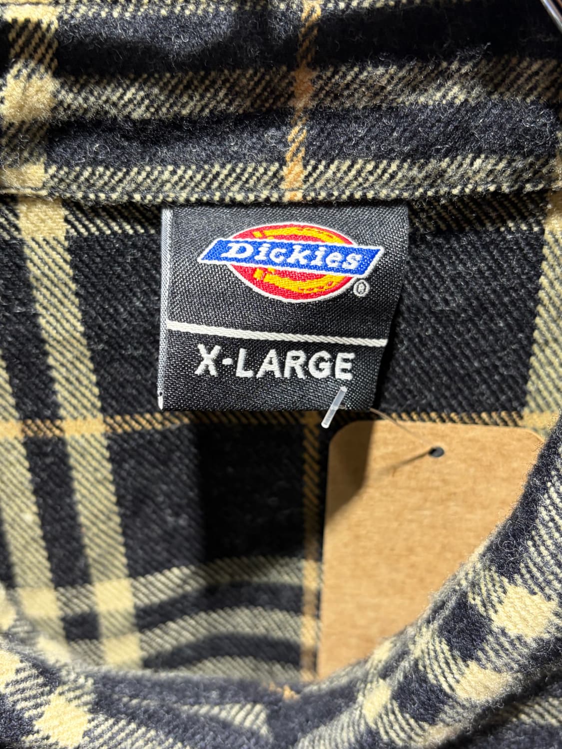 XL 디키즈 투포켓 빅스펠링 체크패턴 셔츠 상품이미지7