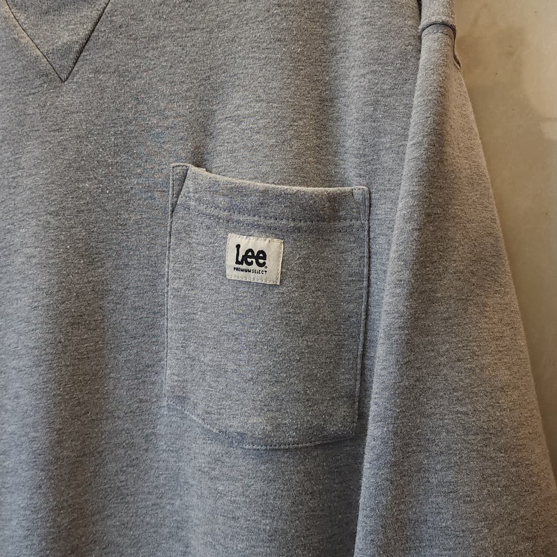 Lee 맨투맨 스웻셔츠 플리스 라이닝 포켓 셔츠 빅사이즈 맨투맨 xxl 상품이미지5