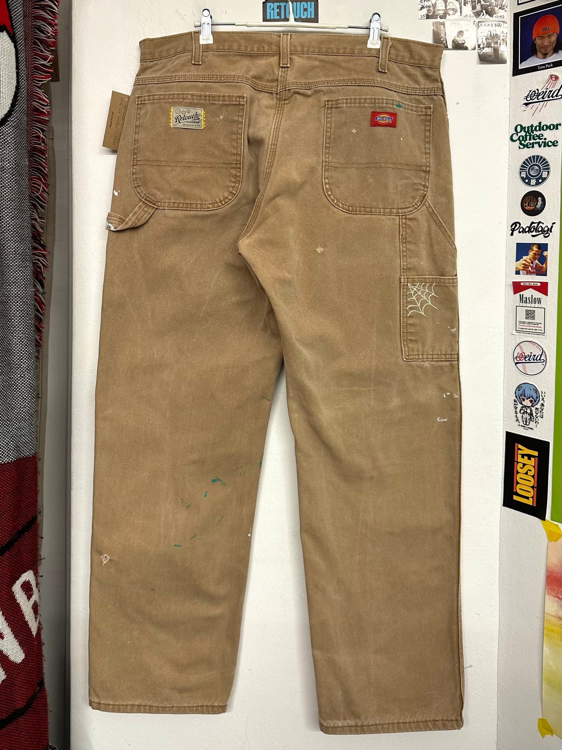 디키즈 캔버스 워크팬츠 ‘거미줄 커스텀’ 상품이미지5