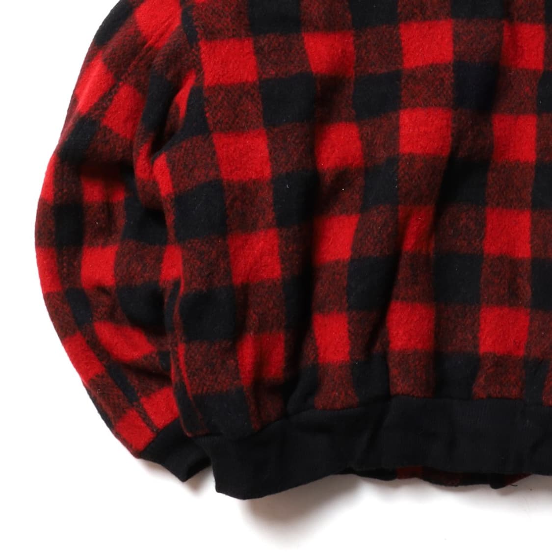 MIRAGE Check Pattern Wool Blouson Jacket 상품이미지6