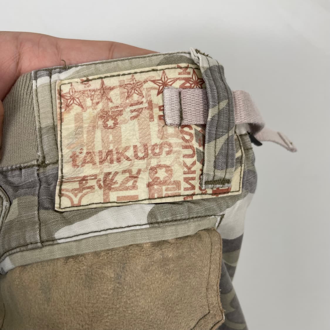 TANKUS 카모 자수 카고팬츠 상품이미지7