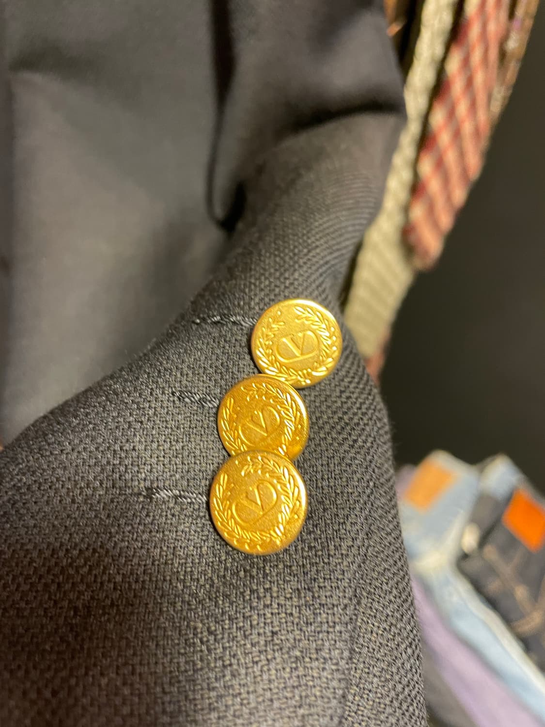 발렌티노 금장 블레이져 상품이미지3