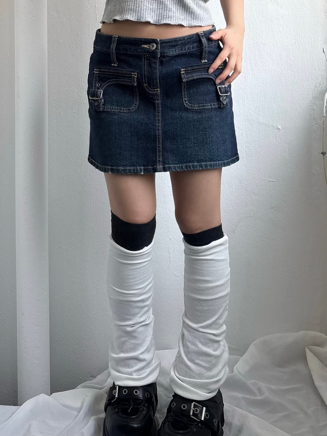 Calvin Klein Denim Skirt 상품이미지2