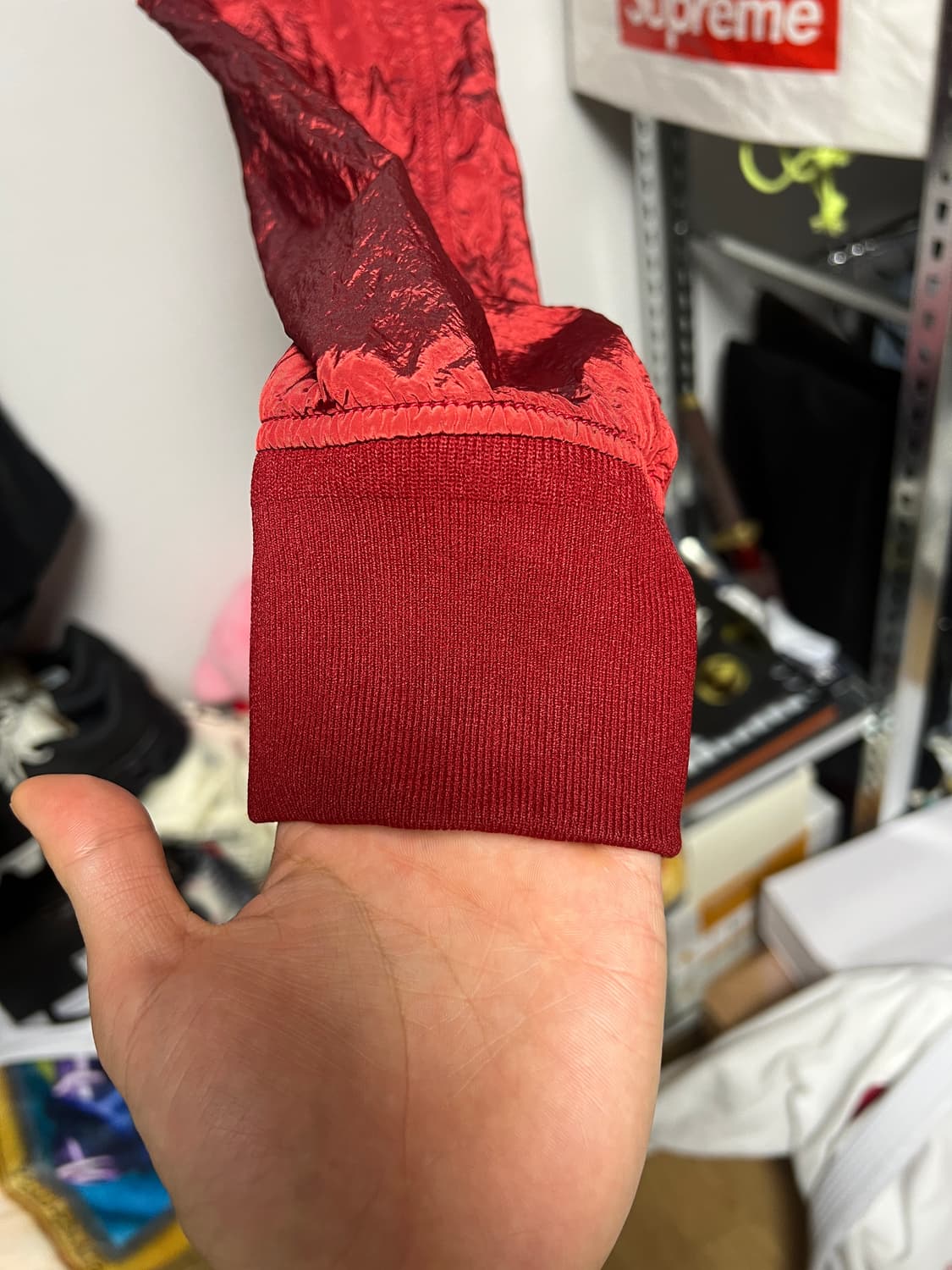 스톤아일랜드 나일론 메탈 자켓 95 m~L 상품이미지4