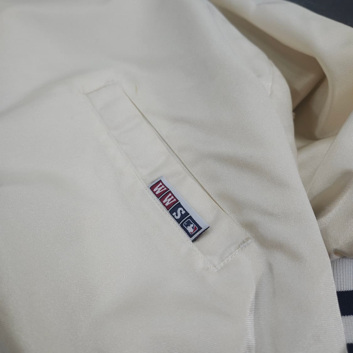 MLB WWS LA 다저스 빅로고 사틴 바시티 자켓 (L) 상품이미지4