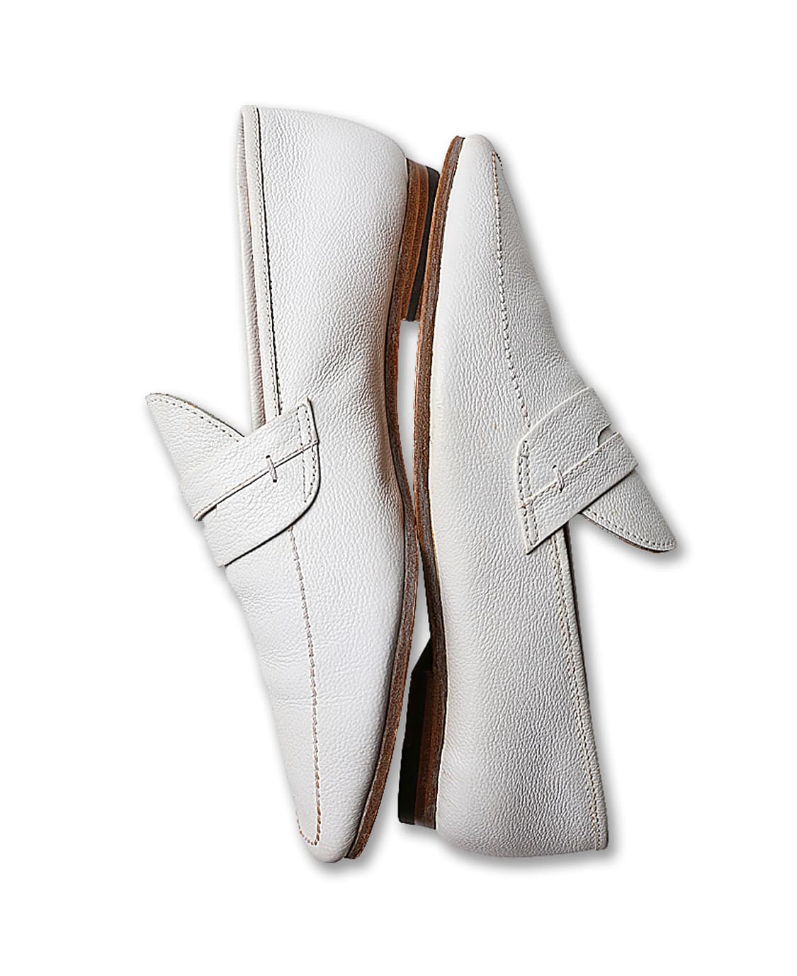 폴페따 [Polpetta] Moneta Lav.화이트 레더 패니로퍼 빔즈 상품이미지3