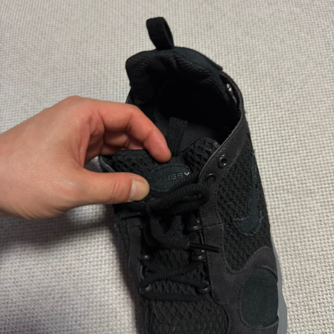 나이키 x 스투시 에어 줌 스피리돈 케이지 2 블랙 상품이미지5