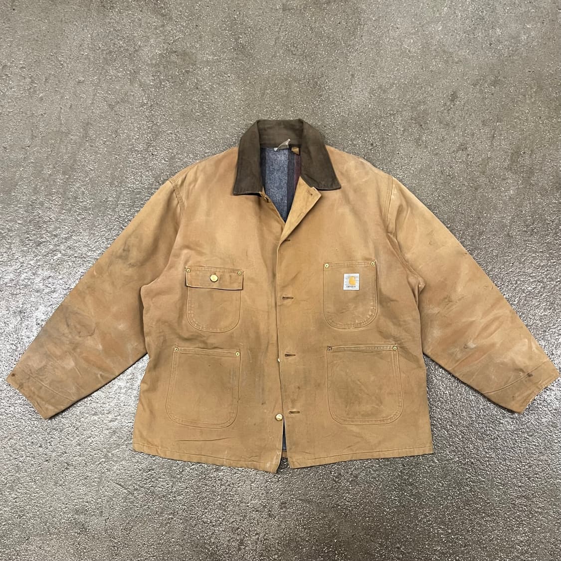 80s Carhartt 블랭크 초어 코트 (110) 상품이미지2