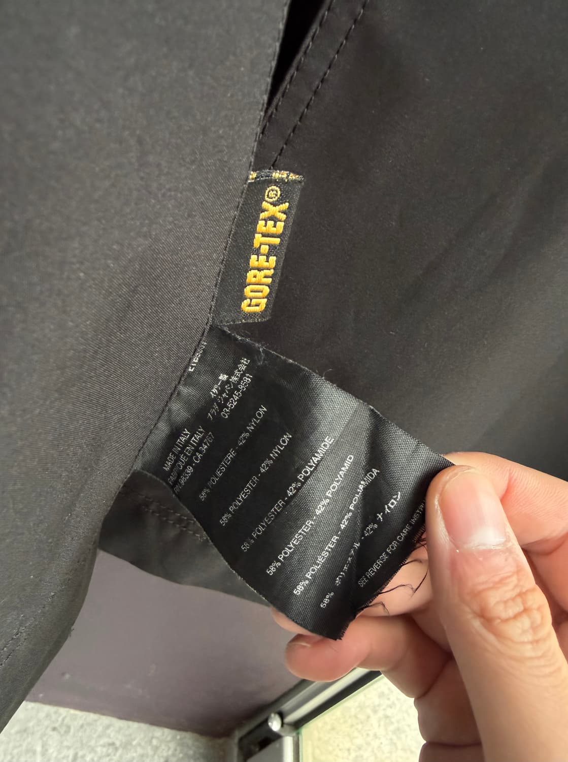 IT44/ 프라다 스포츠 고어텍스 바람막이 자켓 상품이미지6