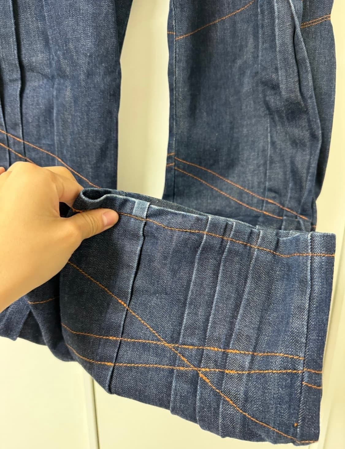 90s장폴고티에 데님팬츠 상품이미지1