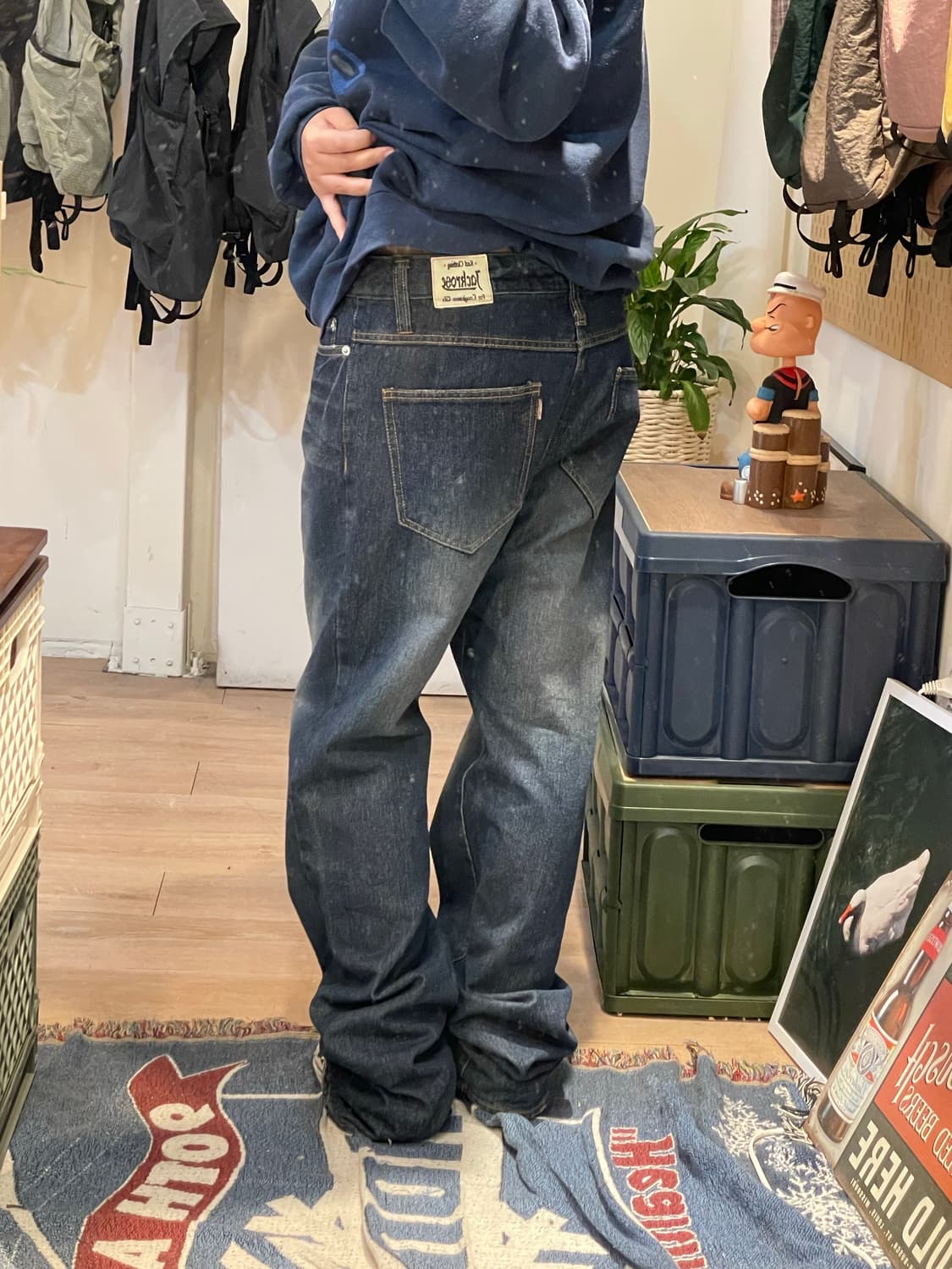 일본빈티지 청바지 (새깅 로우라이즈추천)  상품이미지1