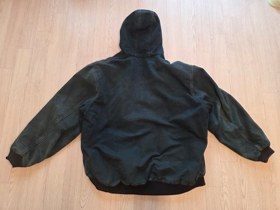 칼하트 J140 덕 액티브 자켓 후드 3XL tall 115-120 상품이미지5