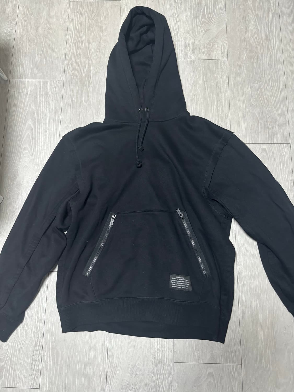 지유 언더커버 24FW 헤비웨이트 스웨트셔츠 후드 상품이미지1