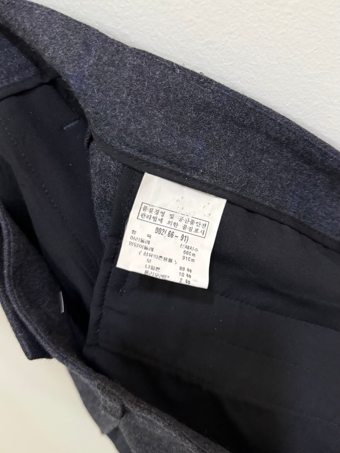 띠어리 theory 모직 쇼츠 정품 상품이미지4