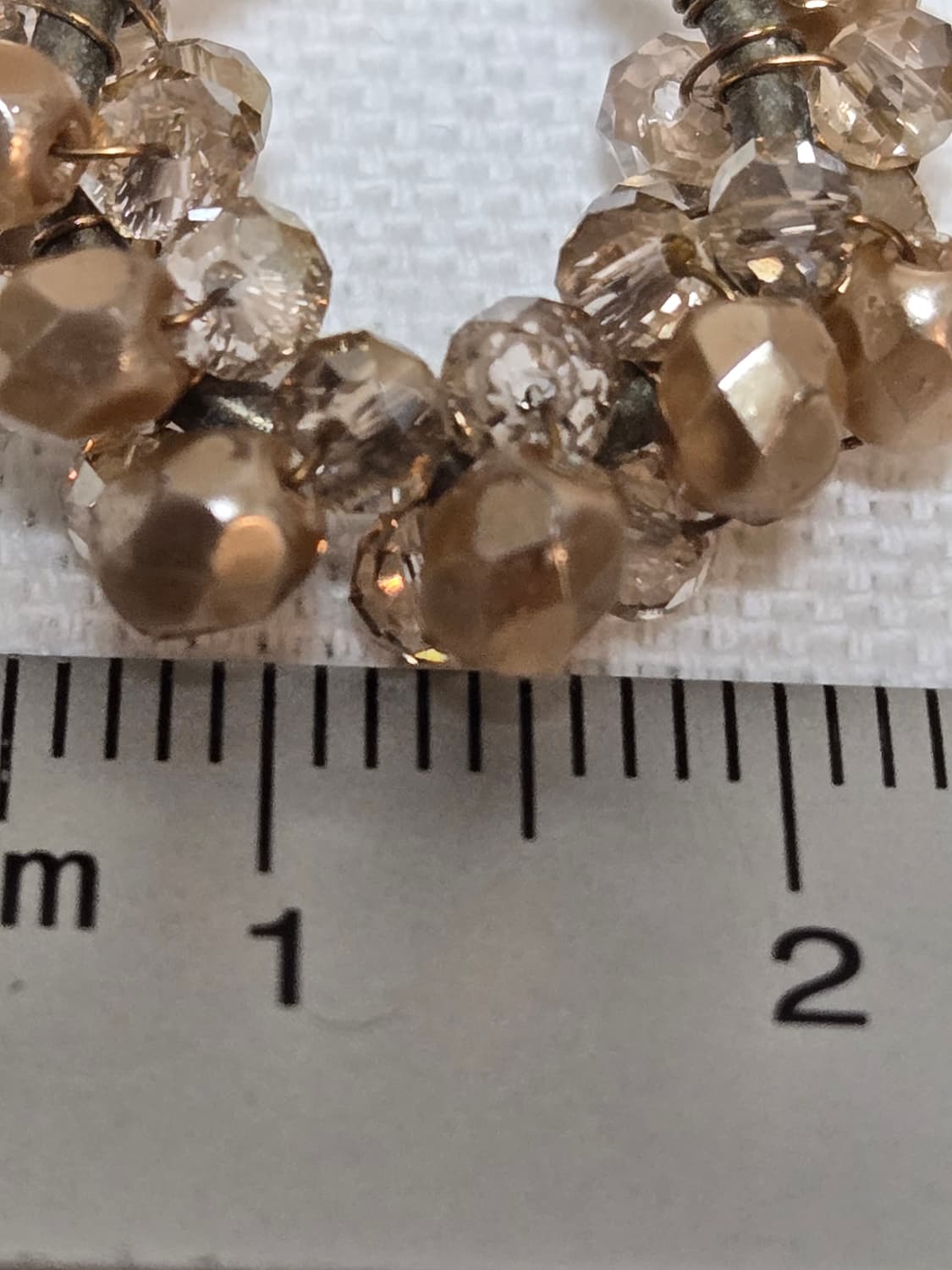 유럽 앤틱 글라스 비즈 수공예 후프 귀걸이 / FURLA 목걸이 매치 추 상품이미지2