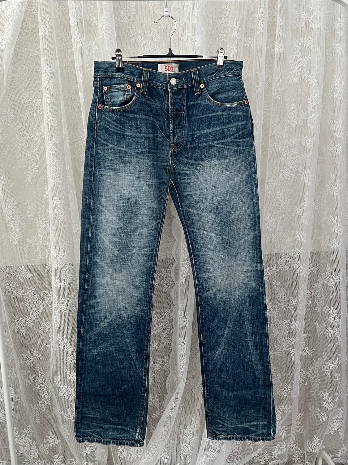 30) 리바이스 501 빈티지워싱 데님 청바지 상품이미지1
