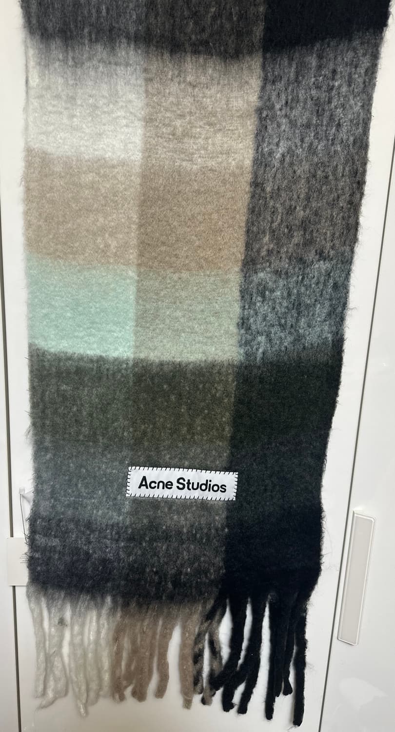 아크네 스튜디오 모헤어울머플러 그레이 남여공용 상품이미지5