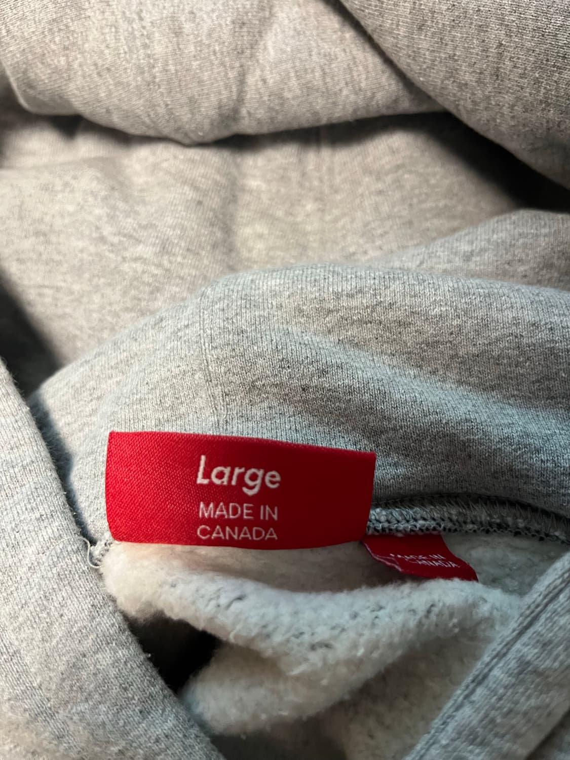 L ) 슈프림 S로고 후면 배색 후드티 상품이미지4