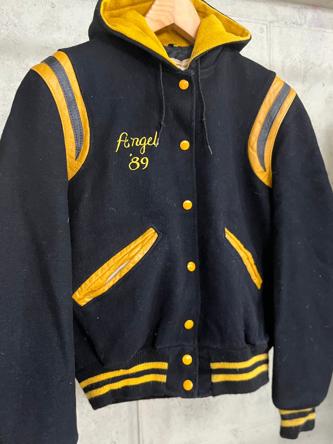 70s Delong Hoodie Varsity Jacket 상품이미지3