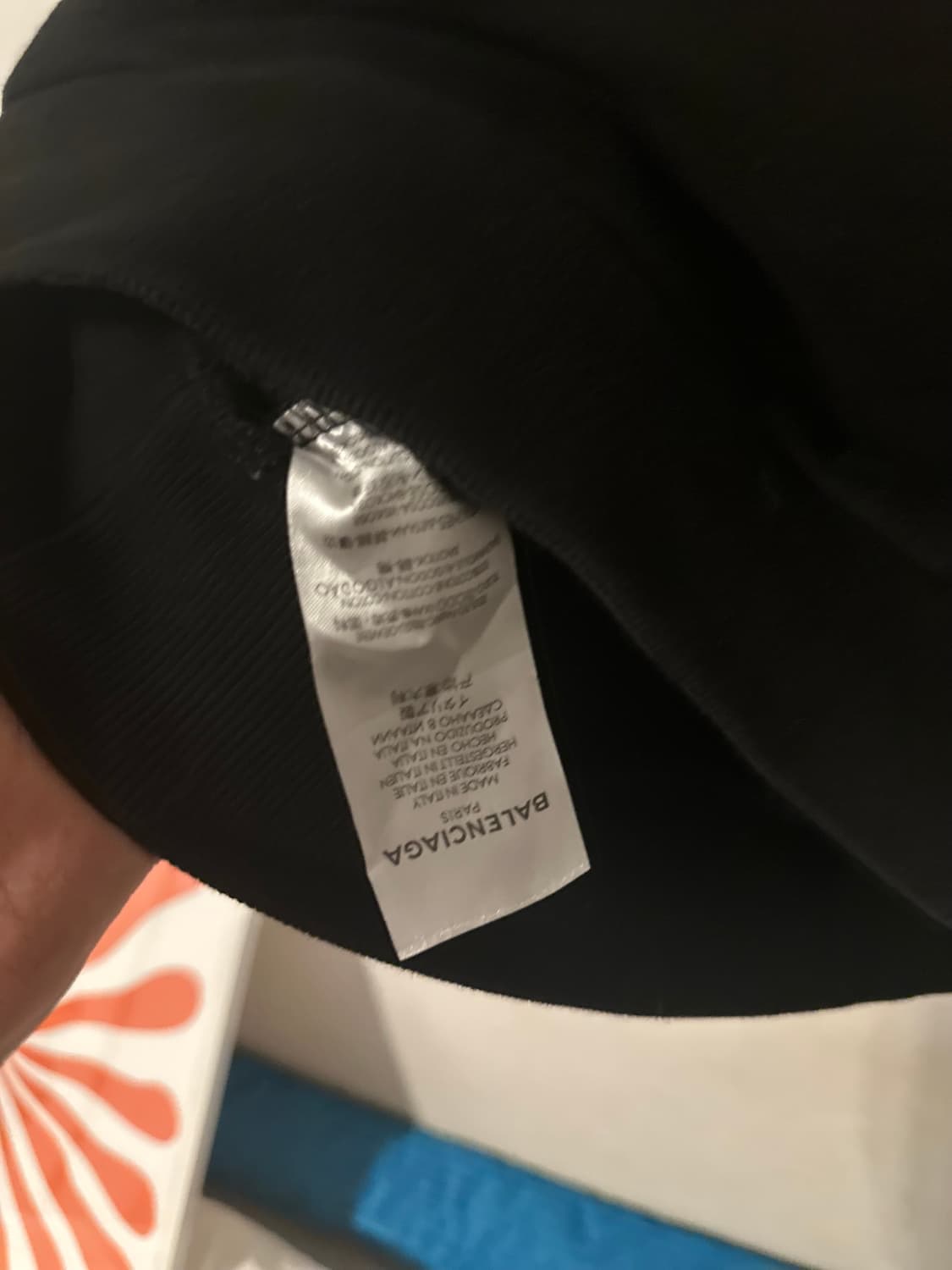 Balenciaga Do Learn Commit 후드 상품이미지3