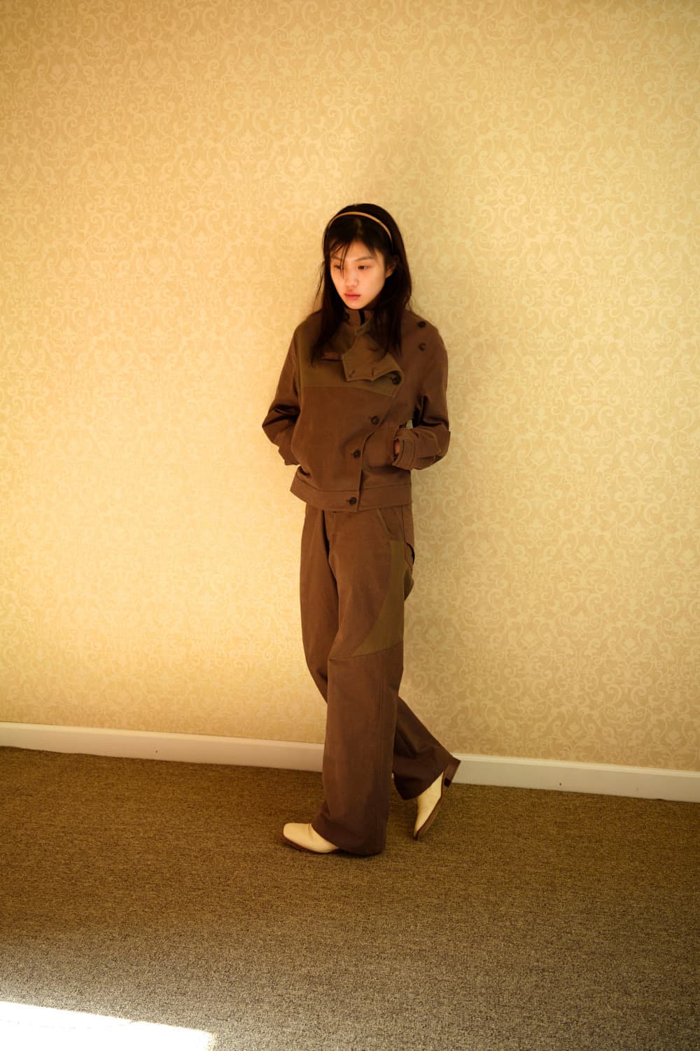 Fencing Jacket Mud Brown 상품이미지1